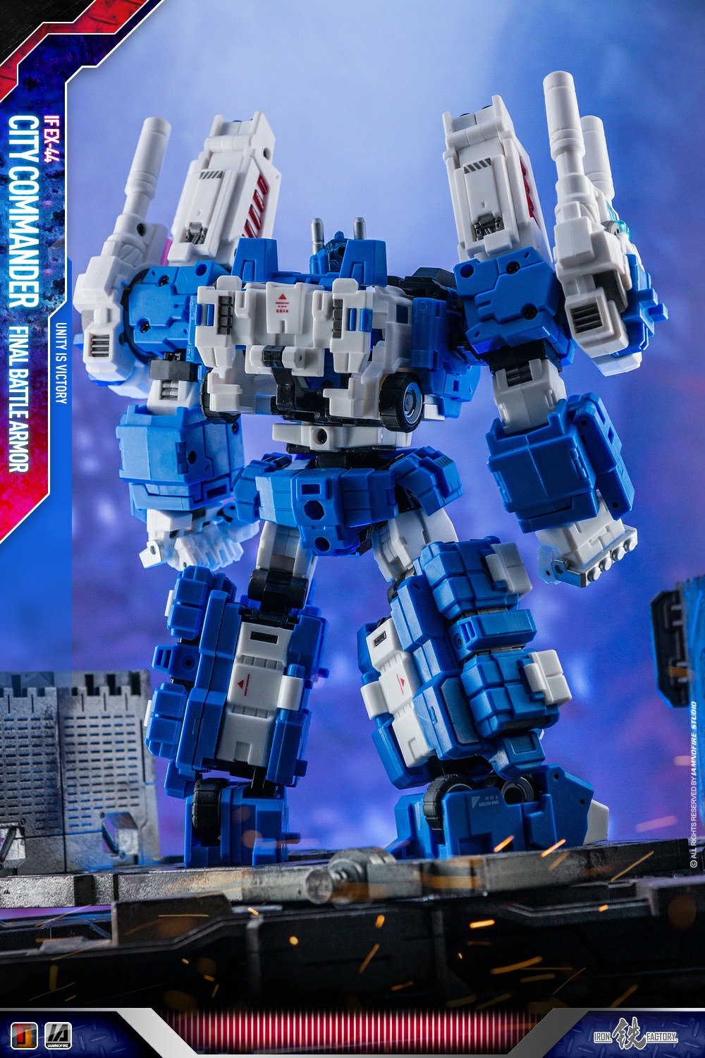 SF・ファンタジー・ホラー Iron Factory City Commaxnder Iron Factory IF-EX44 City Commander Toy Photography Images